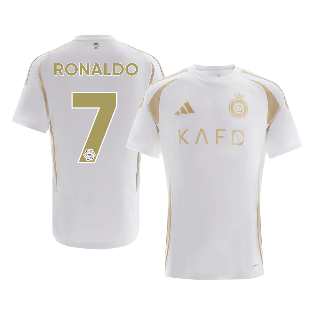 RONALDO #7 Al-Nassr Third Away Football Shirt Custom 2024/25