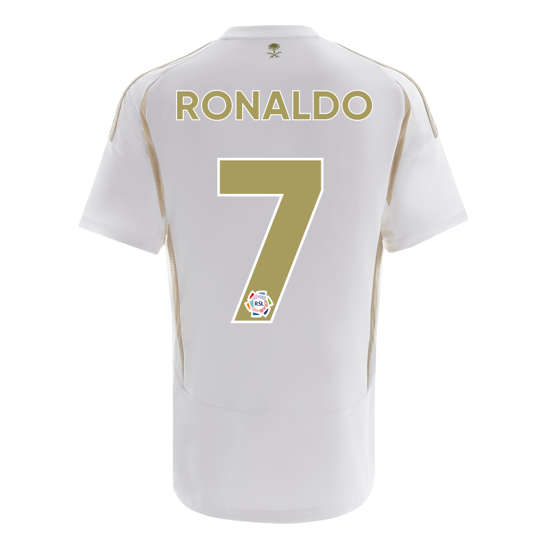 RONALDO #7 Al-Nassr Third Away Football Shirt Custom 2024/25